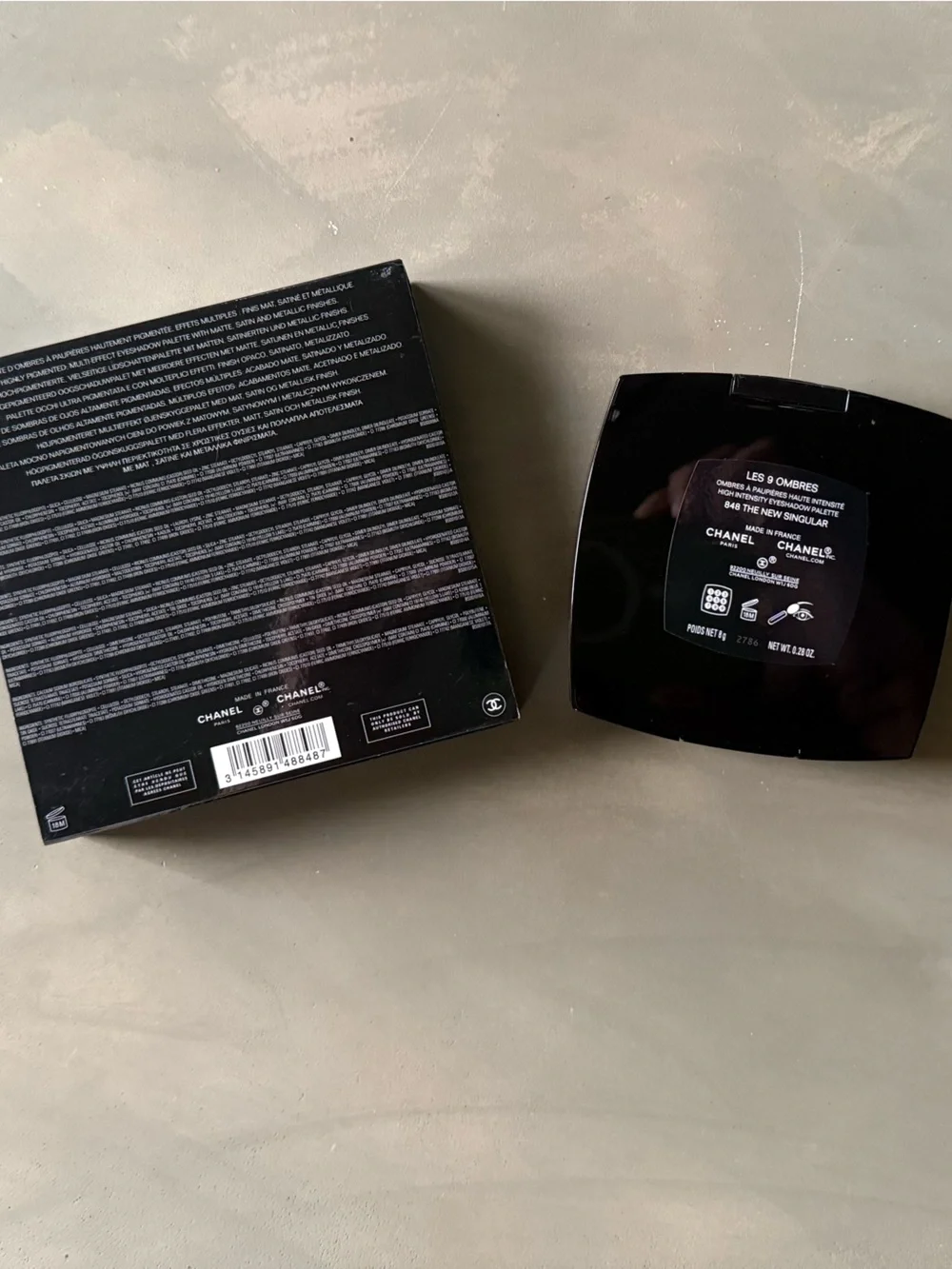 CHANEL LES 9 OMBRES High Intensity Eyeshadow Palette - 848 The New Singular